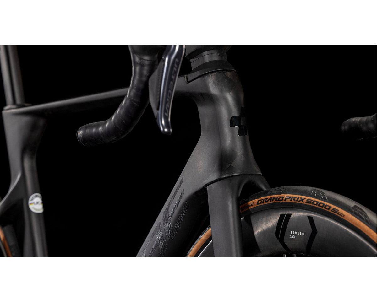 Vélo de route Unisexe LITENING AERO C:68X RACE Noir